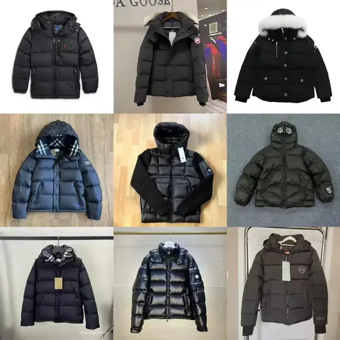 Luxury Brand Down Jacket Collection