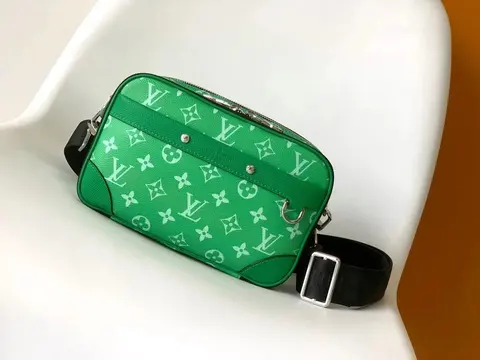 Louis Vuitton Green Monogram Crossbody Bag