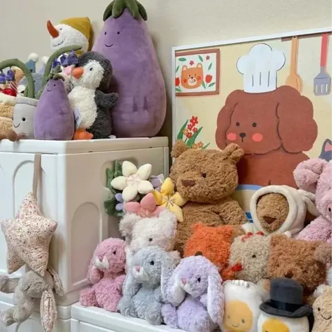 Assorted Plush Toys Collection