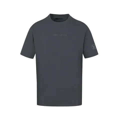 Louis Vuitton Dark Gray Logo T-Shirt