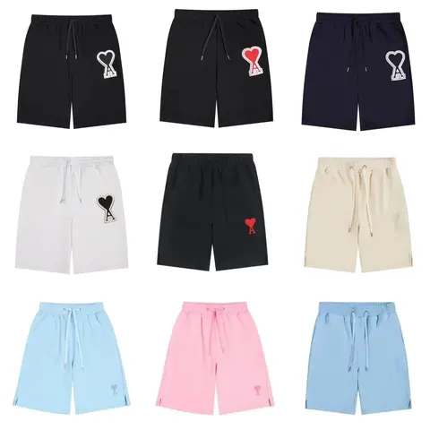 A Love Heart Logo Drawstring Shorts Collection
