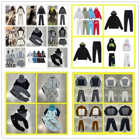2025 Fall/Winter Unisex Hip-Hop Streetwear Hoodie and Sweatpants Set