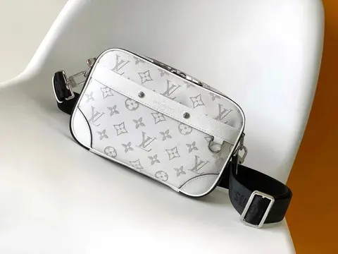 Louis Vuitton White Monogram Crossbody Bag