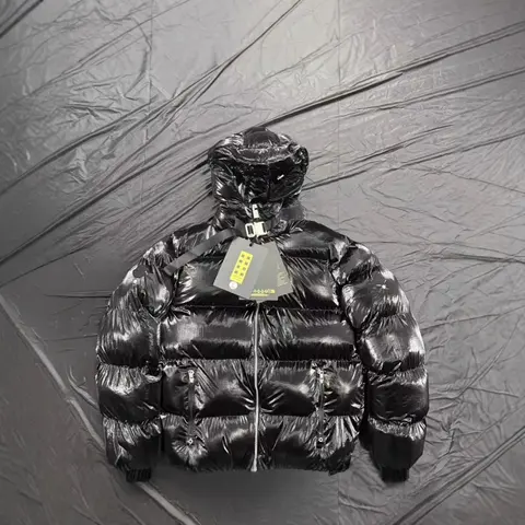 Moncler Black Quilted Down Jacket