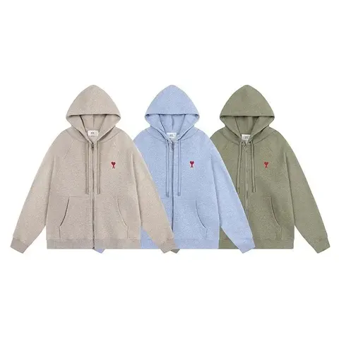 Comme des Garçons Heart Zip-Up Hoodie Collection