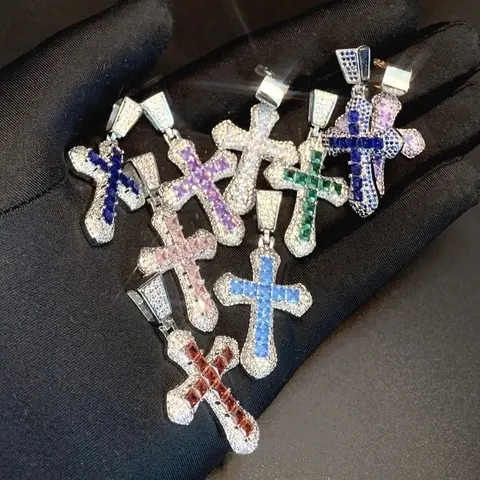 Crystal Cross Pendant Collection