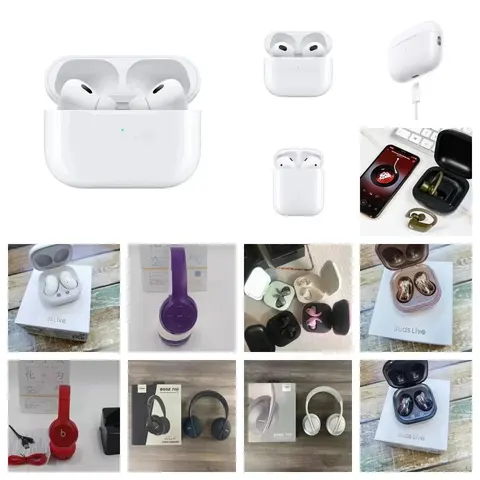Wireless Earbuds and Headphones Collection