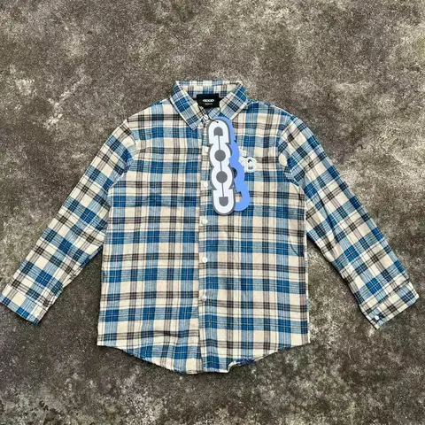 COLD CULTURE Plaid Long Sleeve Shirt