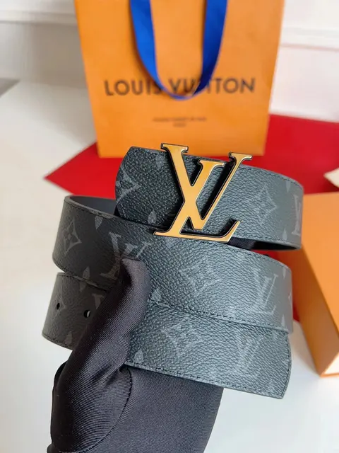 Louis Vuitton Monogram Leather Belt