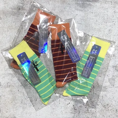 Cavempt CE Striped Socks Collection
