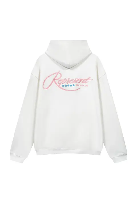 Represent Resorts White Hoodie