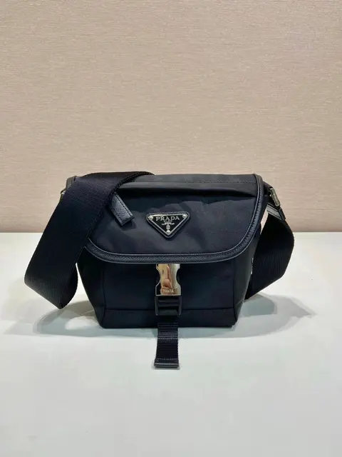 Prada Black Nylon Crossbody Bag
