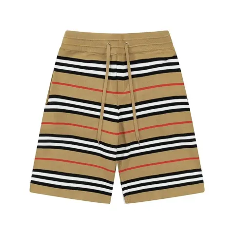 Striped Knit Shorts