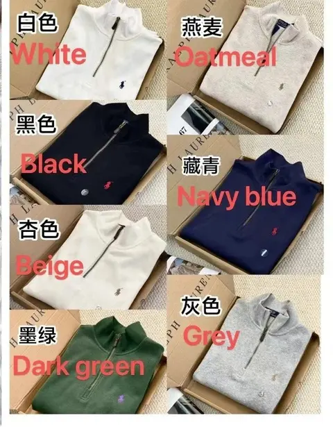 Polo Ralph Lauren Half-Zip Sweaters in Multiple Colors