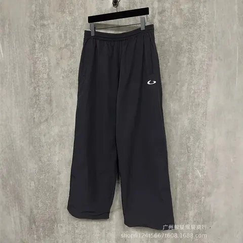 Oakley Black Wide Leg Sweatpants