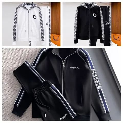 Christian Dior Couture Track Suit Set