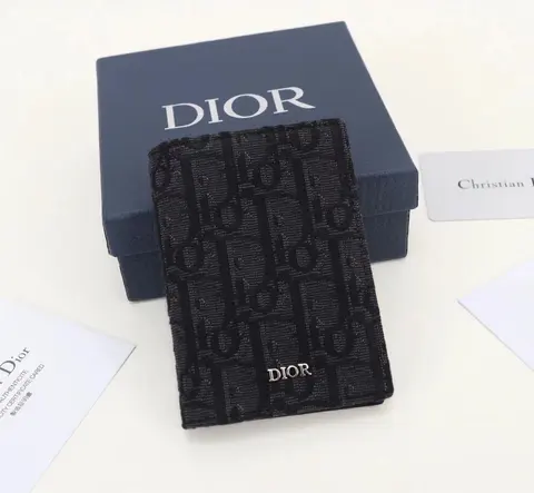 Dior Oblique Logo Card Holder