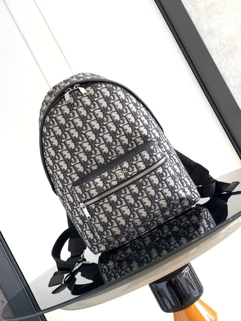 Dior Oblique Print Backpack