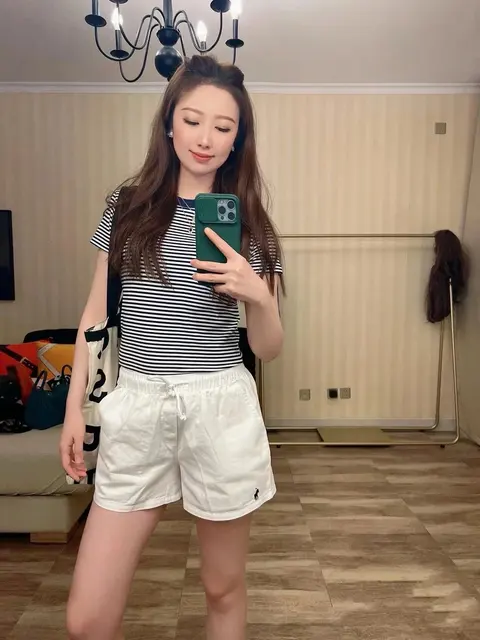 Polo Ralph Lauren White Cotton Shorts