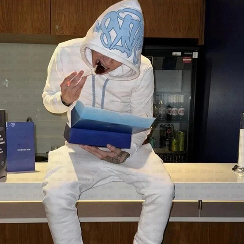 White hoodie