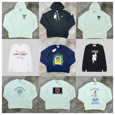 Casa Sport and Casablanca Sweatshirt Collection