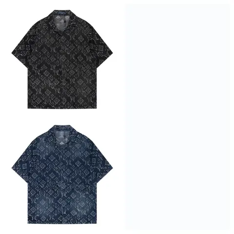 Louis Vuitton Monogram Short Sleeve Shirts