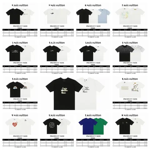 Louis Vuitton T-Shirts Collection