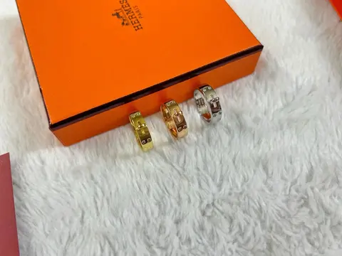 Hermès Buckle Rings Set