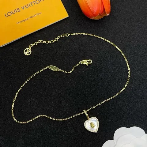 Louis Vuitton Heart Pendant Necklace