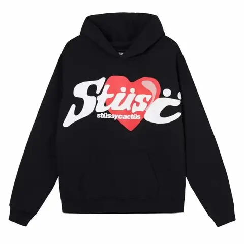 Stussy Cactus Heart Logo Hoodie