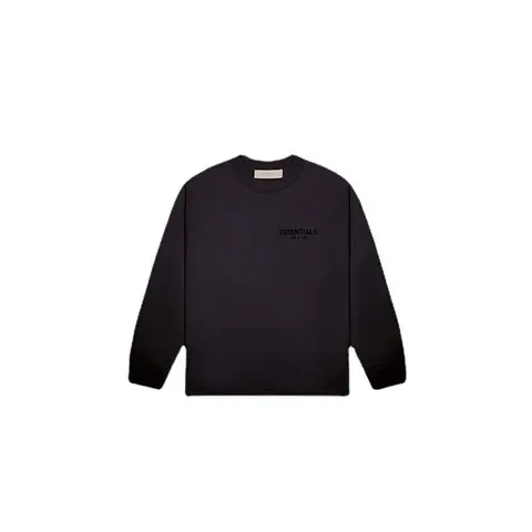 Fear of God Essentials Black Crewneck Sweatshirt