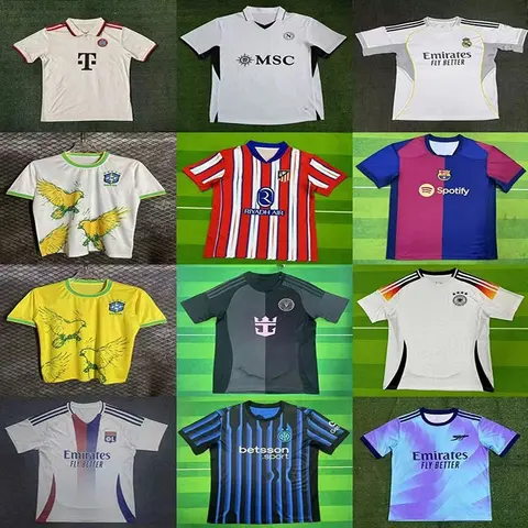 2025-2026 Club Football Jerseys Collection: Real Madrid, Inter Miami, Portugal, Argentina, Inter Milan Home Kits