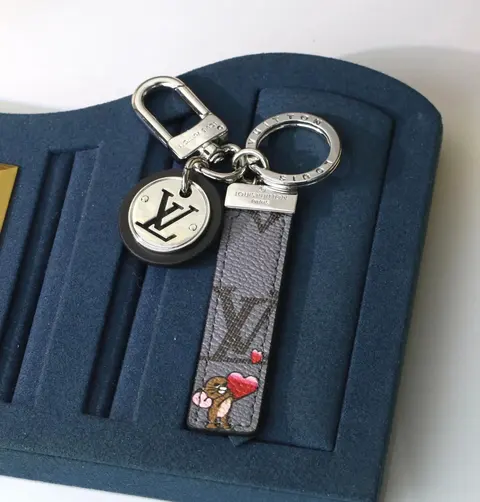 Louis Vuitton x Looney Tunes Keychain with Tweety Bird Charm