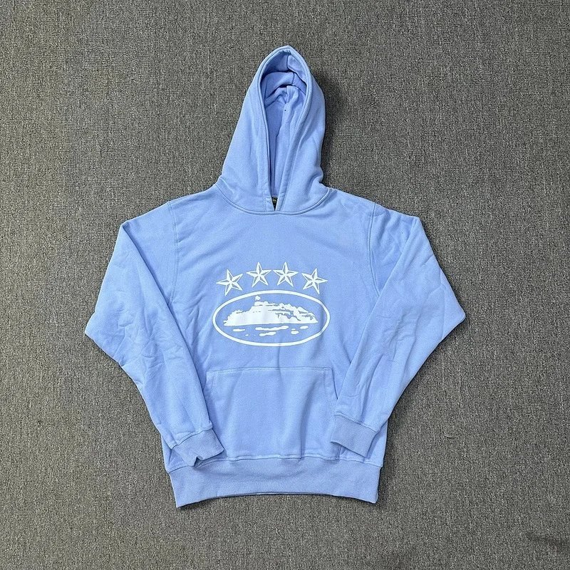 917款 浅蓝色帽衫