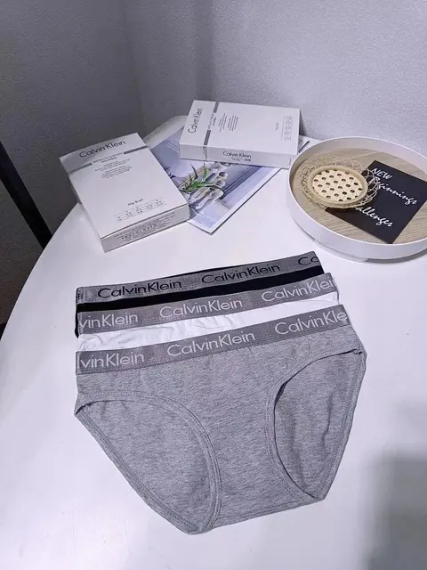 Calvin Klein Women's Cotton Briefs Set