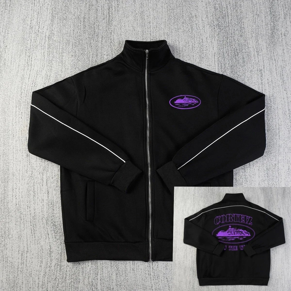 8102黑紫【Hoodie】