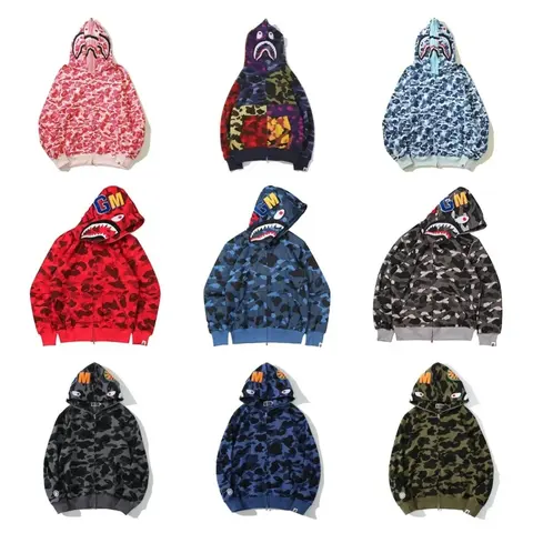 BAPE Shark Hoodies Collection