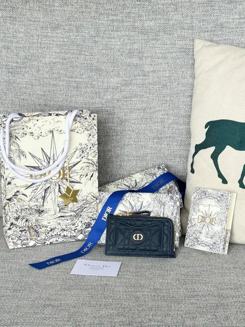Dior Christian Dior Wallet with Matching Gift Set