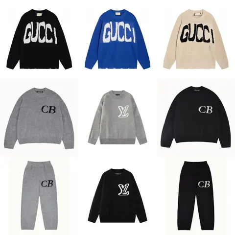 Gucci and Louis Vuitton Knitwear Collection