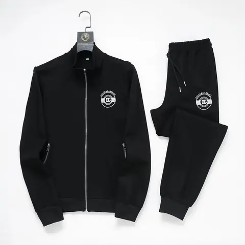 Dolce & Gabbana Black Logo Track Suit