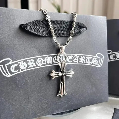 Chrome Hearts Cross Pendant Necklace