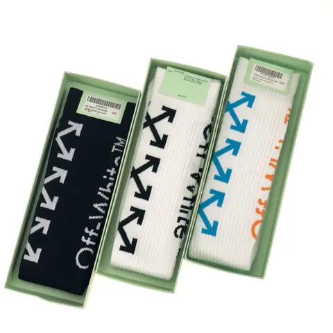 OFF-WHITE™ Arrow Logo Socks Collection