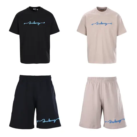 Bankerry Logo T-Shirt and Shorts Set