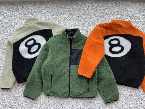8 Ball Sherpa Fleece Jackets Collection