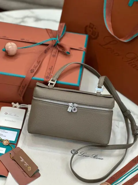 Loro Piana Leather Crossbody Bag