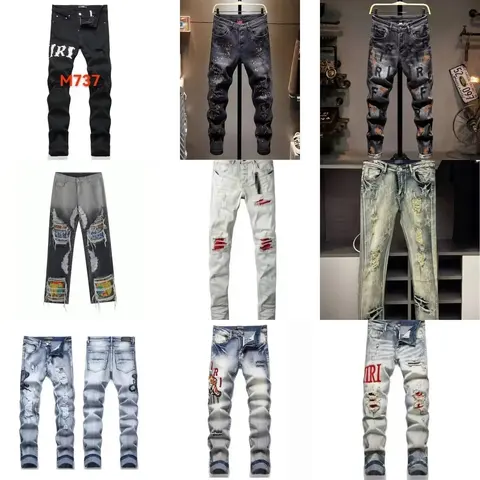 M737 Distressed Ripped Jeans Collection