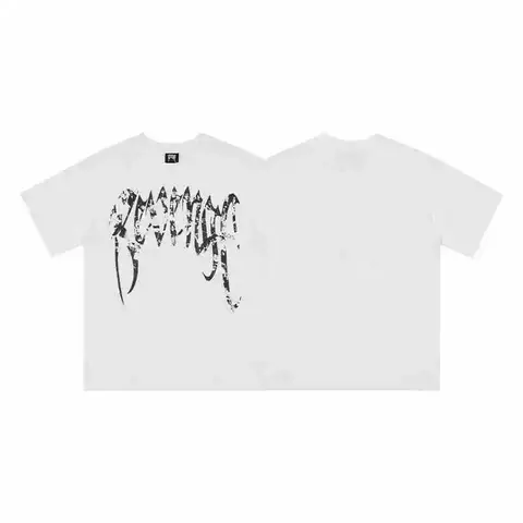 Freaky White T-Shirt with 'FREAKY' Graphic Print