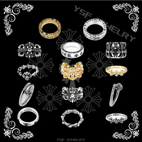 YSF Jewelry Gothic Style Rings Collection