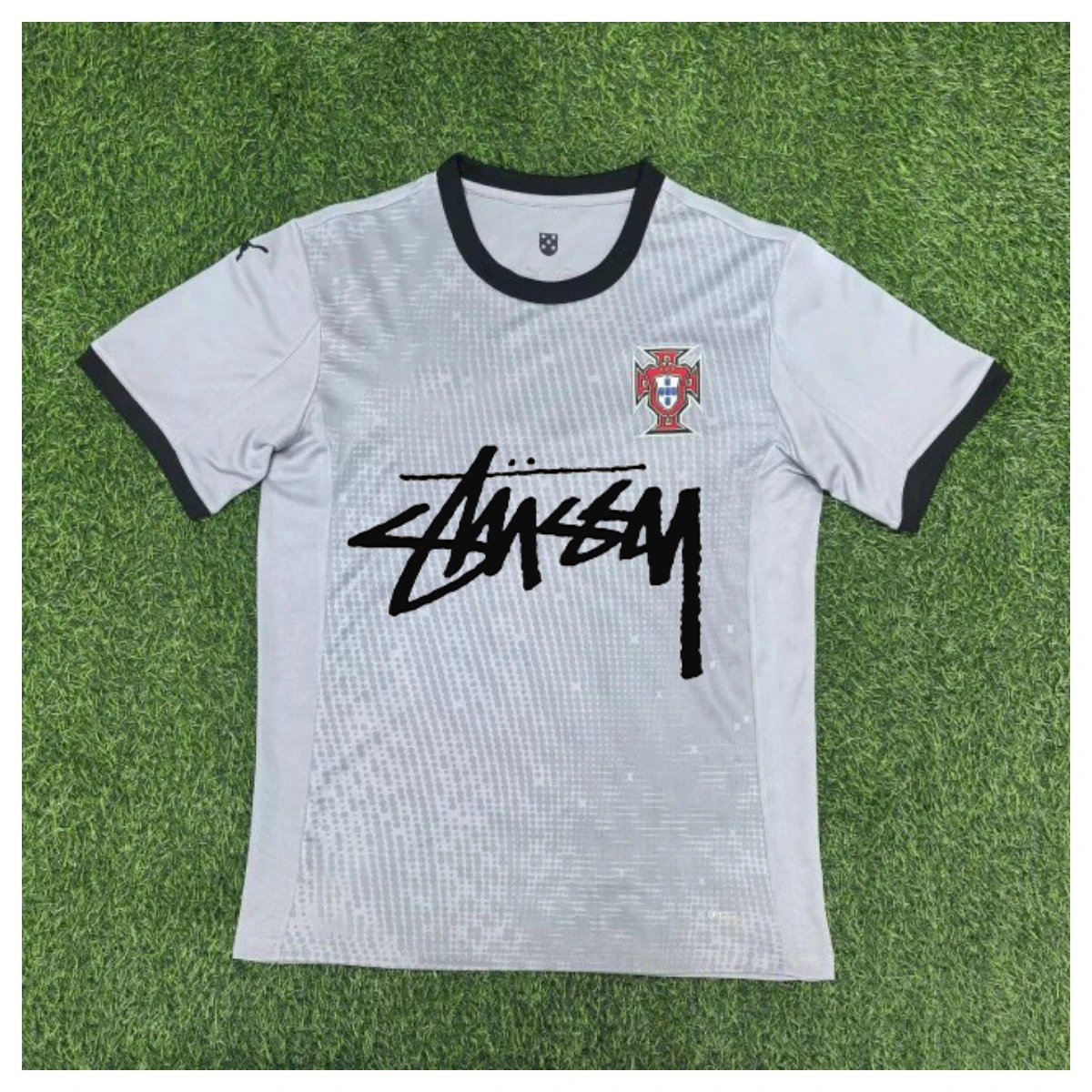 Stussy2526葡萄牙灰色守门员