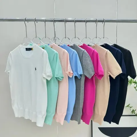 Polo Ralph Lauren Short Sleeve Knit T-Shirts Multi-Color Collection